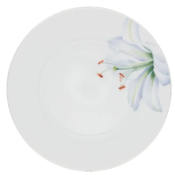 Meissen Vorspeise- und Dessertteller Cosmopolitan Giant Bloom Trichterlilie (22,5cm)