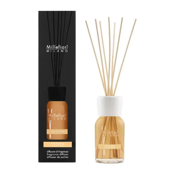 Millefiori Milano Raumduft Diffuser Lime & Vetiver (100ml)
