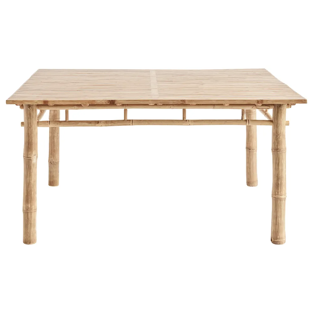Tine K home Kleiner Esstisch - quadratisch "Bamboo" Bambus