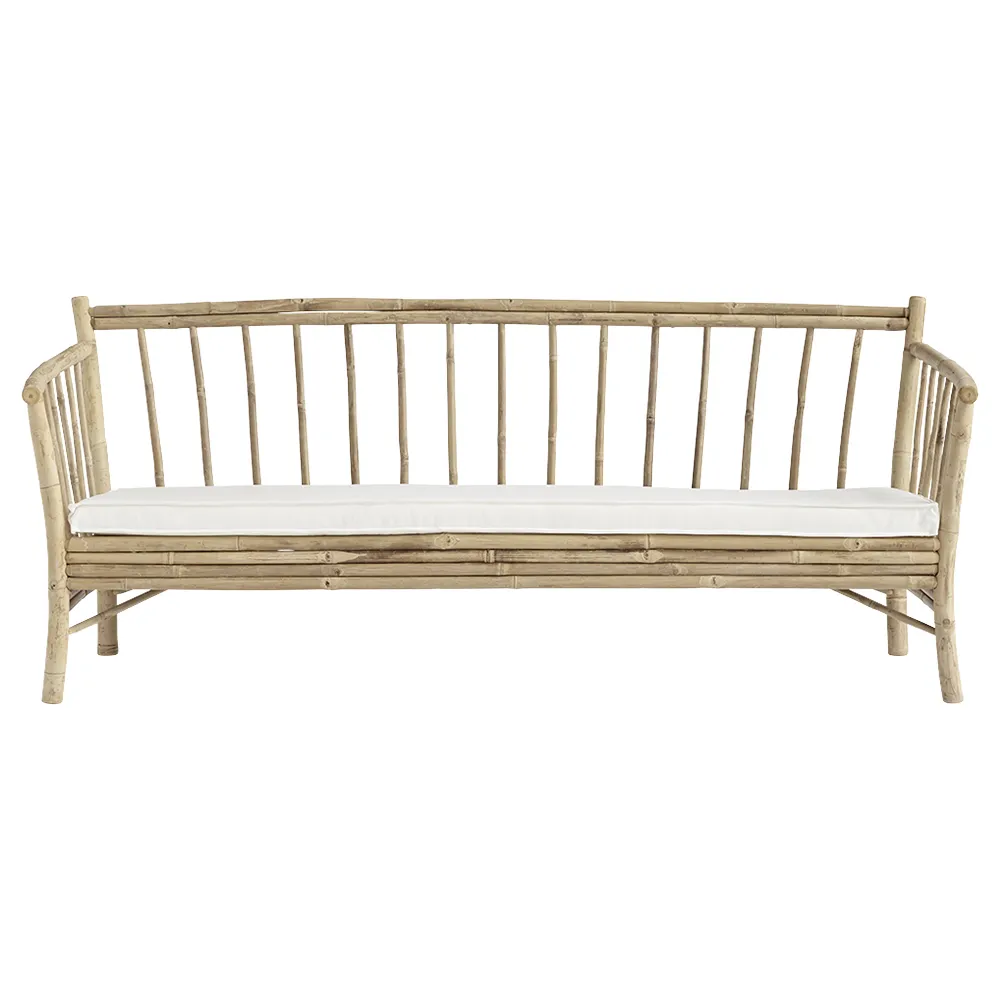 Tine K home Sofa - mit Armlehnen "Bamboo" Bambus