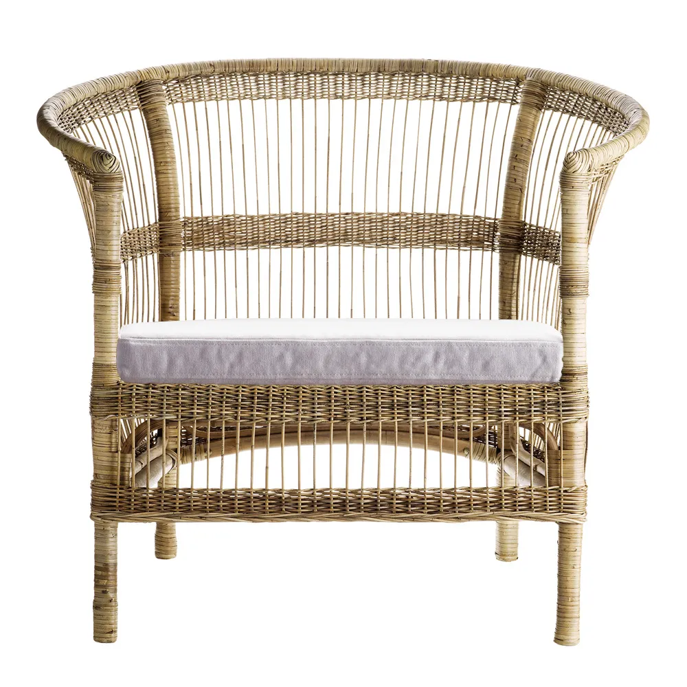 Tine K home Loungestuhl "Palma" Rattan