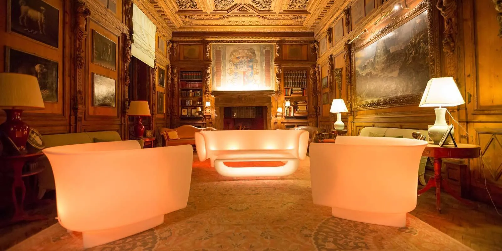 Vondom Sofa BUM BUM EIS LED