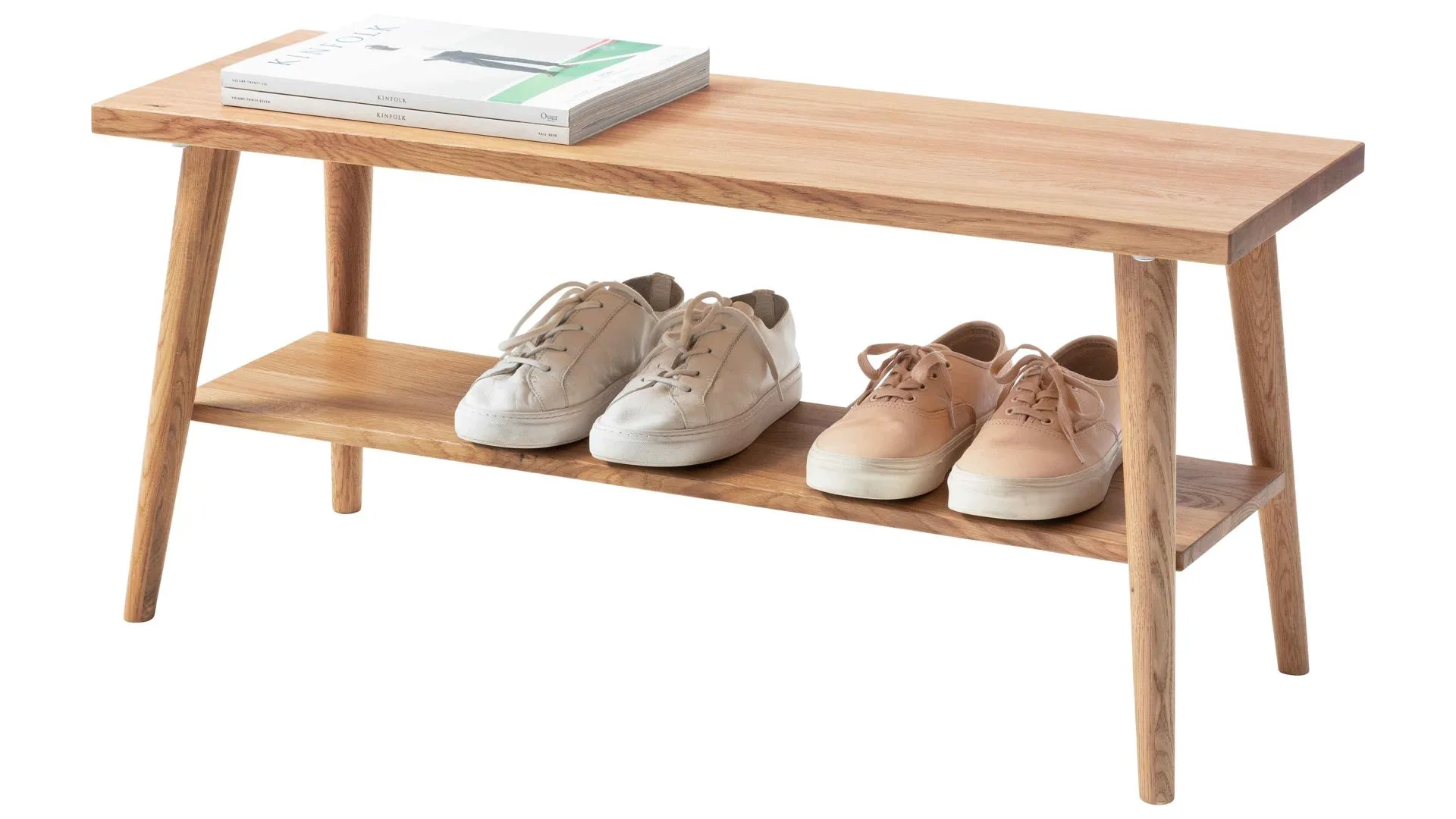 Garderobenbank Fügen, Wildeiche – Länge ca. 90 cm