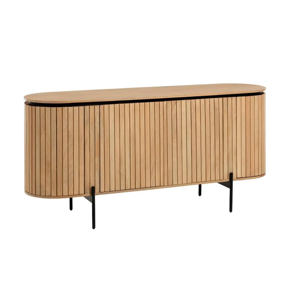 Sideboard - mit abgerundeten Kanten "Lizzia" Mango