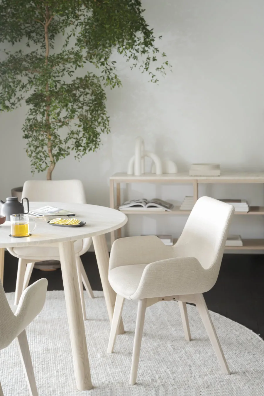 DRIMSDALE Beige Set of 2 Armchairs Rowico