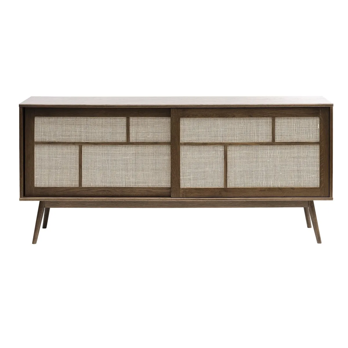 Trendstore Uppsala Sideboard mit Rattangeflecht