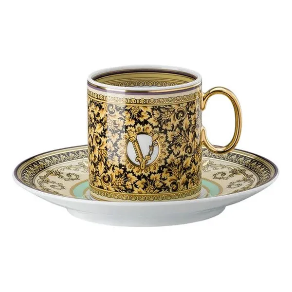 Versace by Rosenthal Espressotasse mit Untertasse Barocco Mosaic (2-teilig)
