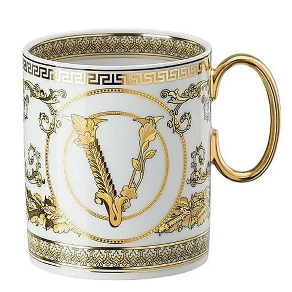 Versace by Rosenthal Henkelbecher Virtus Gala White