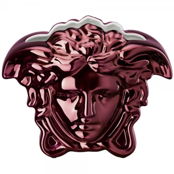 Versace by Rosenthal Vase Medusa Grande Fuchsia (15cm)
