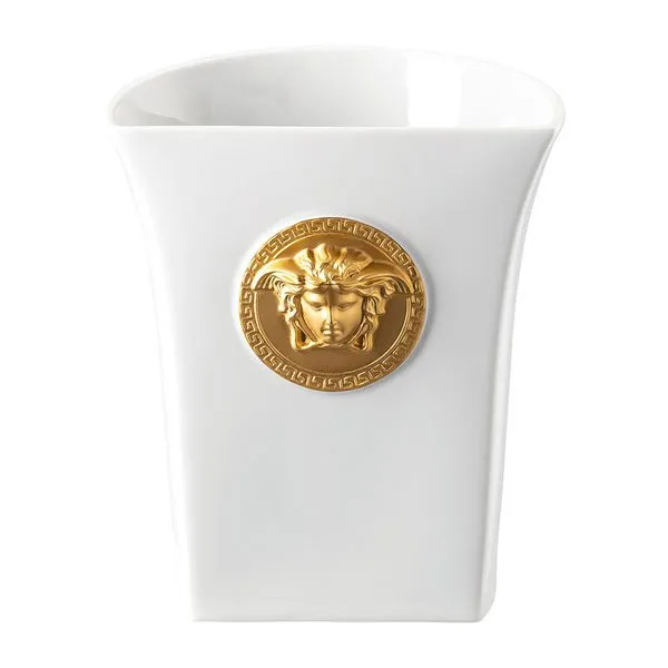 Versace by Rosenthal Vase Medusa Madness Weiß Gold (18cm)