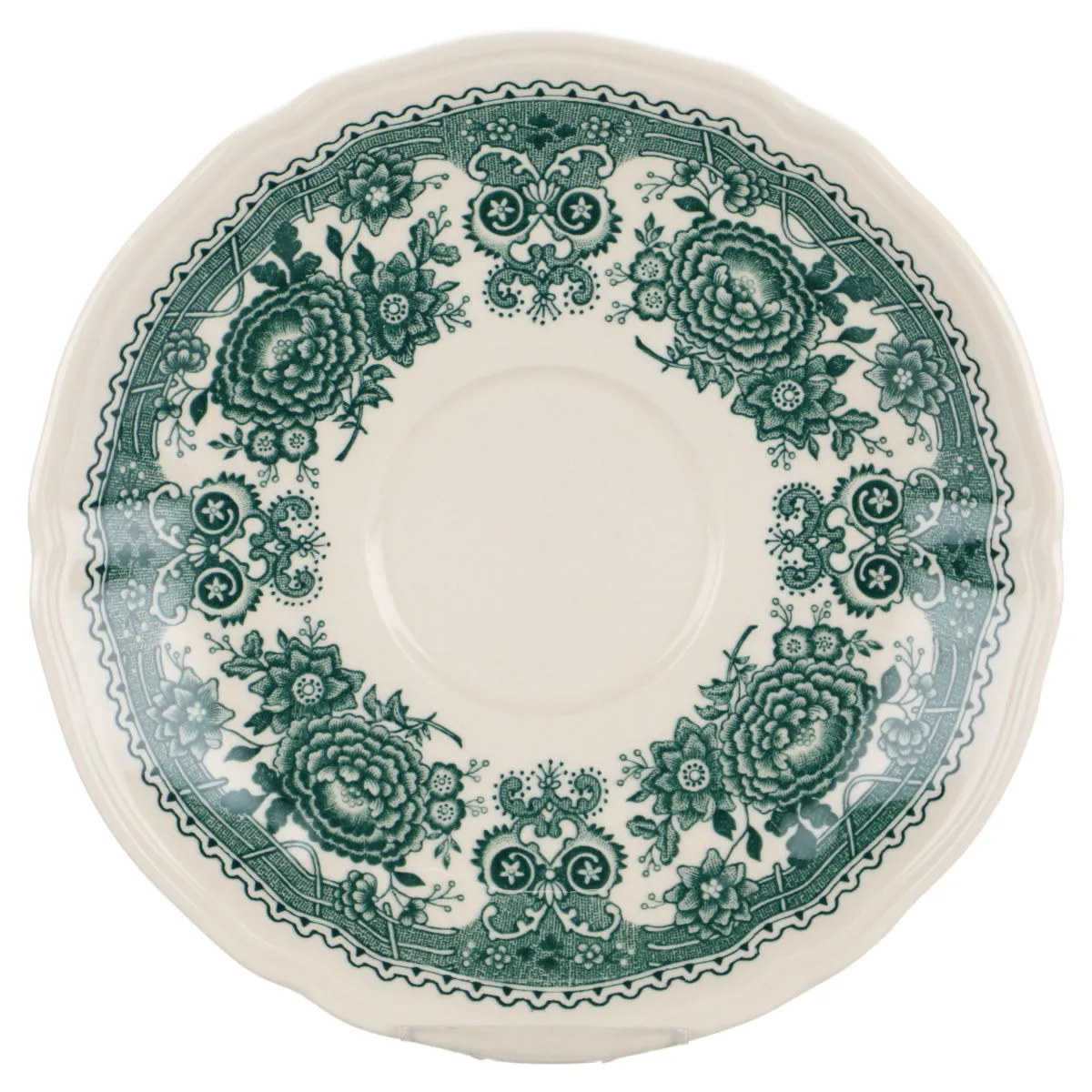 Untertasse für Tee groß - Villeroy & Boch Burgenland grün