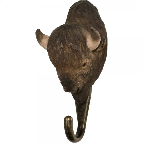 Wildlife Garden Kleiderhaken DecoHook Amerikanischer Bison