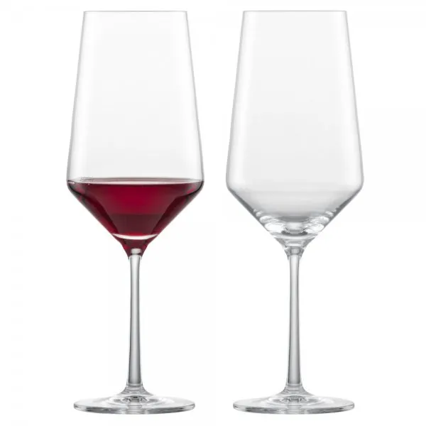 Zwiesel Glas Rotweinglas Pure Bordeauxpokal (2-teilig)