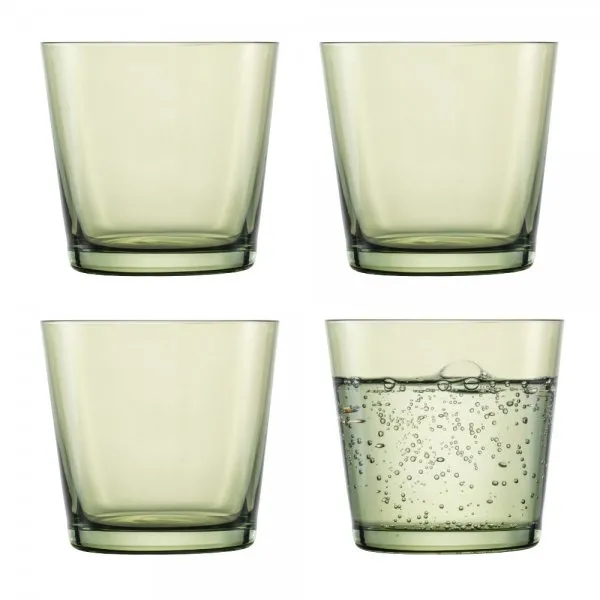 Zwiesel Glas Wasserglas Set Together Olive (360ml) (4-teilig)