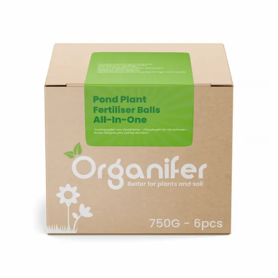 Organifer - EM Pond Balls mit Pflanzenfutter (6 Stück – für 1 Jahr Pflanzenfütterung)