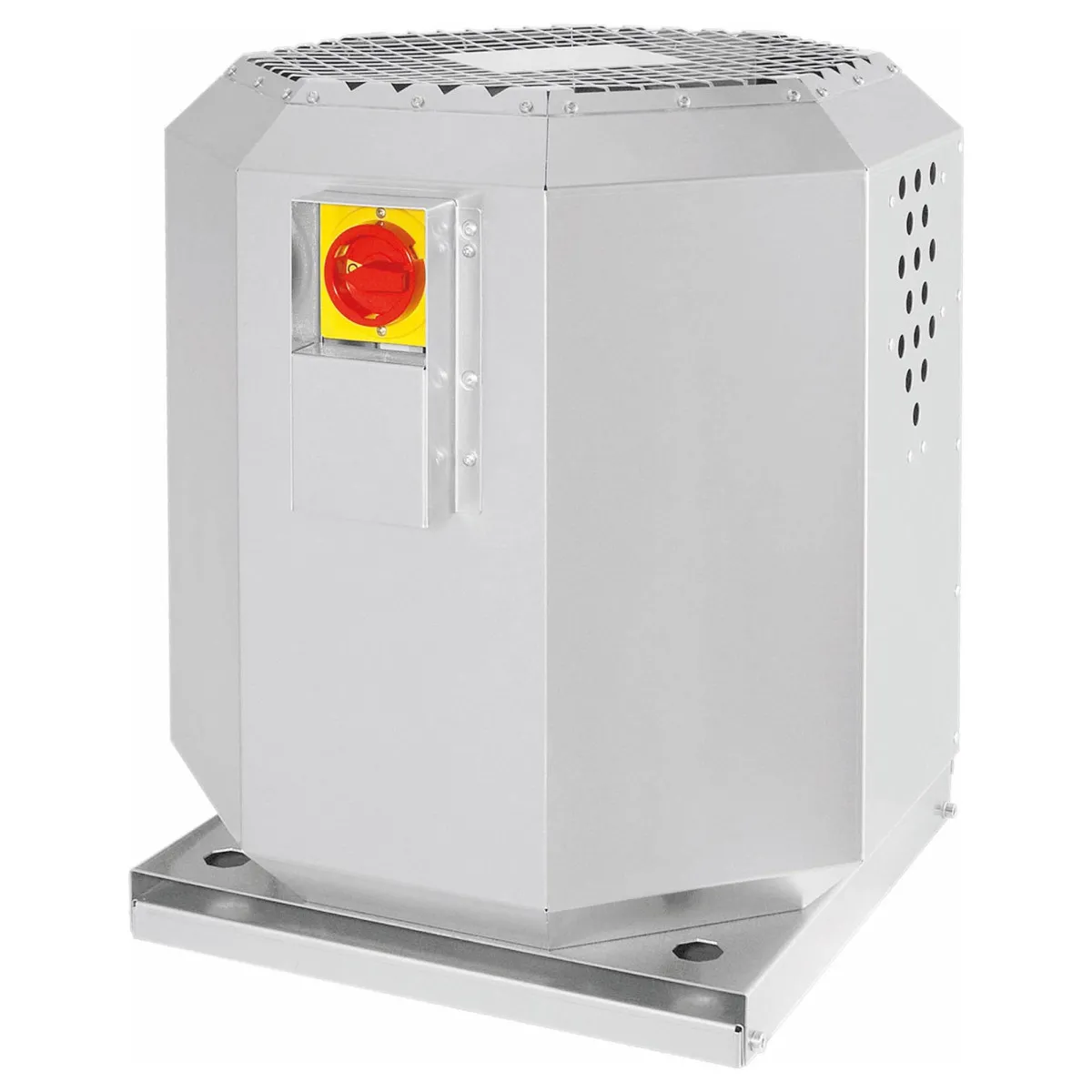 Dach-Abluftbox, 3800 m²/h, 565 cm x 441 cm x 497 cm, 230 V, 50 Hz, 880 W