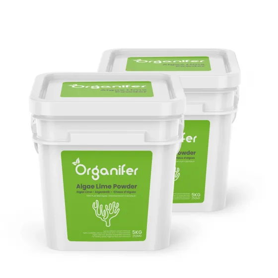 Organifer - Algenkalk-Pulver - Reines Lithothamnium calcareum (10 kg für 500 m2)