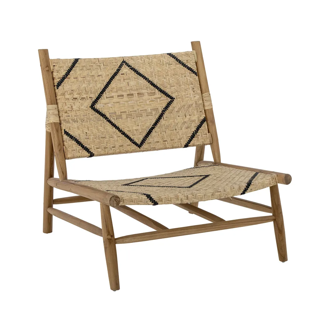 BLOOMINGVILLE Loungesessel "Lennox" Teak & Rattan