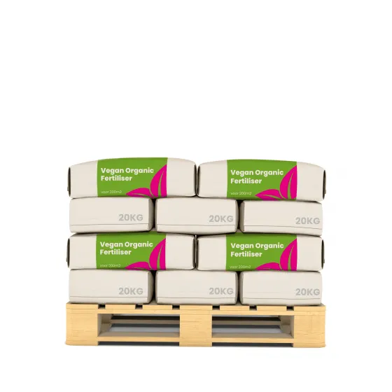 Organifer - Veganer pflanzlicher Dünger (20x = 400 kg – für 4.000m2)