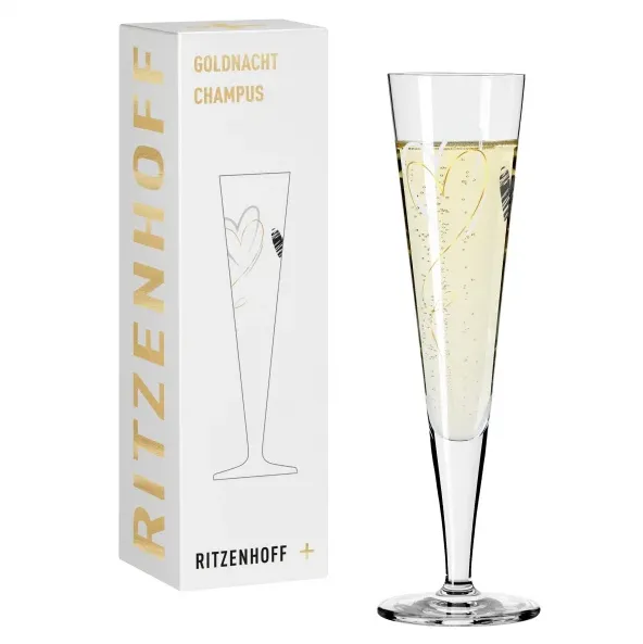Champagnerglas Goldnacht 035/H23