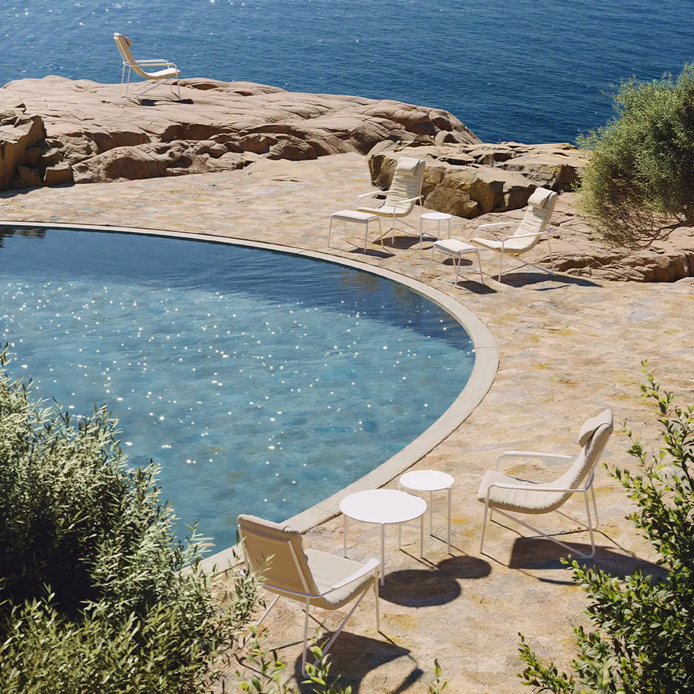 STUA Beistelltisch - rund "Pausa" Stahl