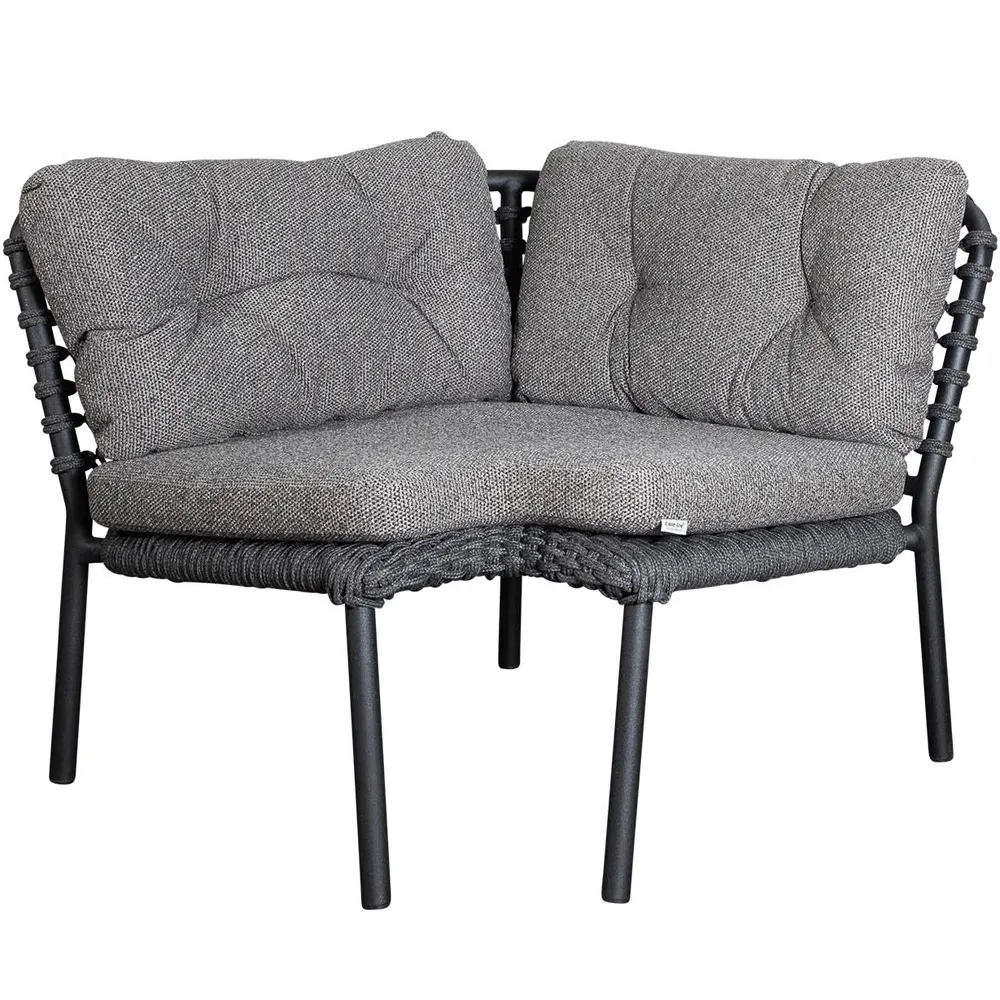 Cane-line Modul-Ecksofa "Ocean" dunkelgrau