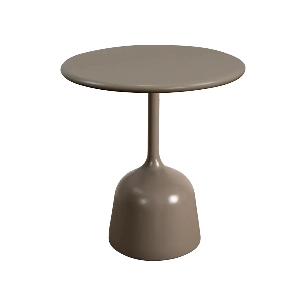 Cane-line Beistelltisch - rund "Glaze" Aluminium