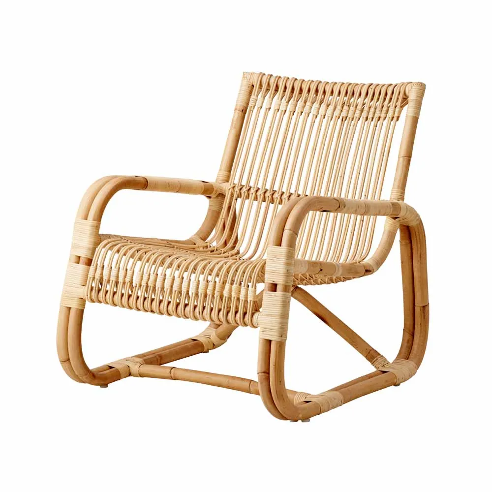 Cane-line Loungesessel "Curve" Rattan