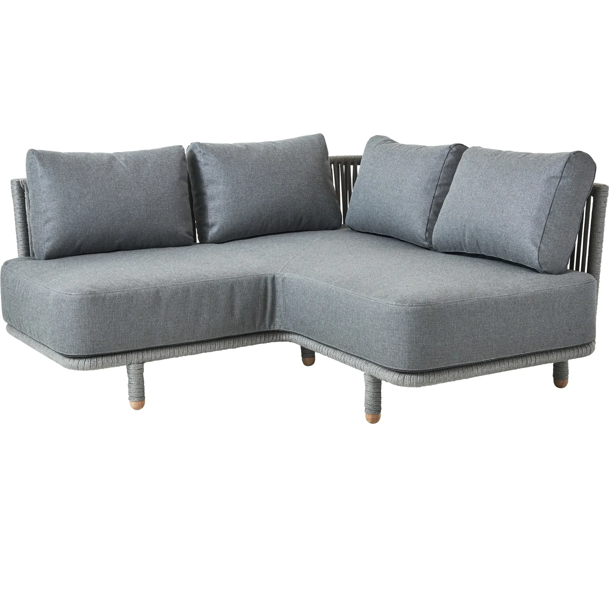 Moments Sofa Eckmodul von Cane-line