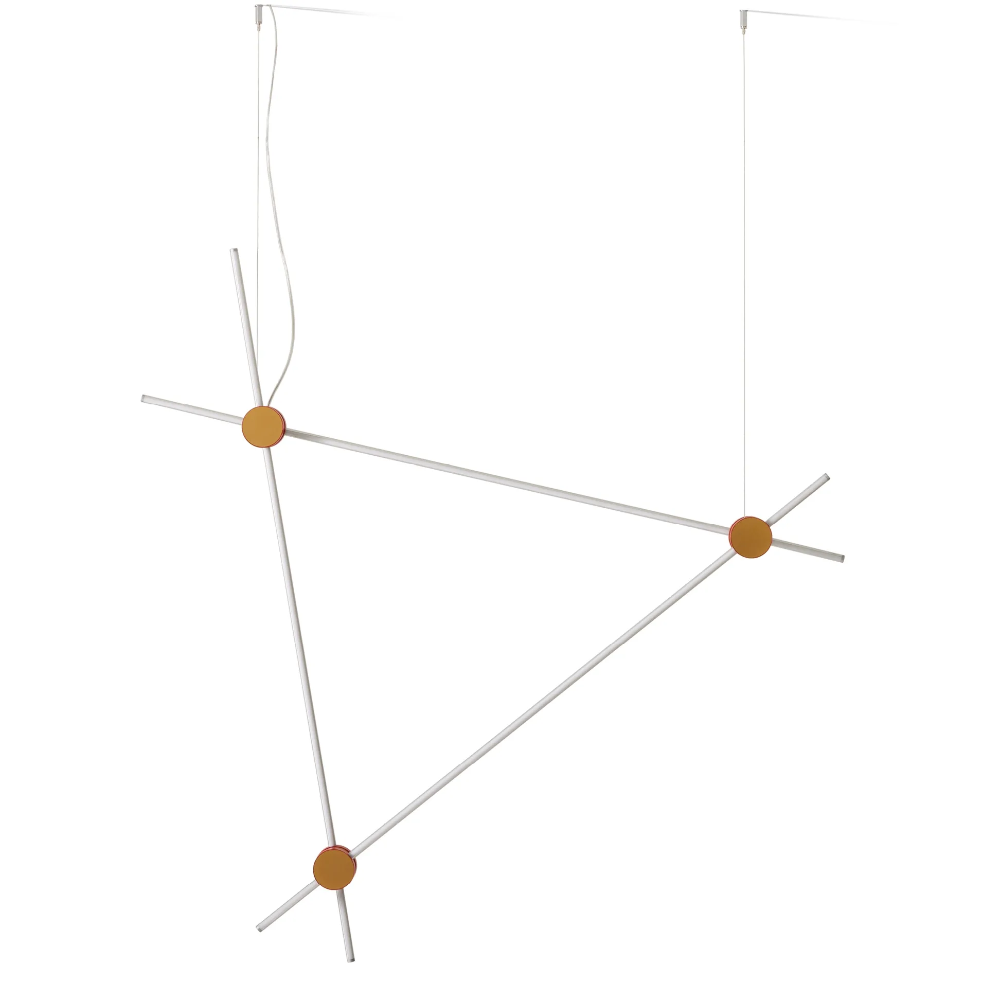 Hängeleuchte Eitie Triangle Vertical 130 von Cassina