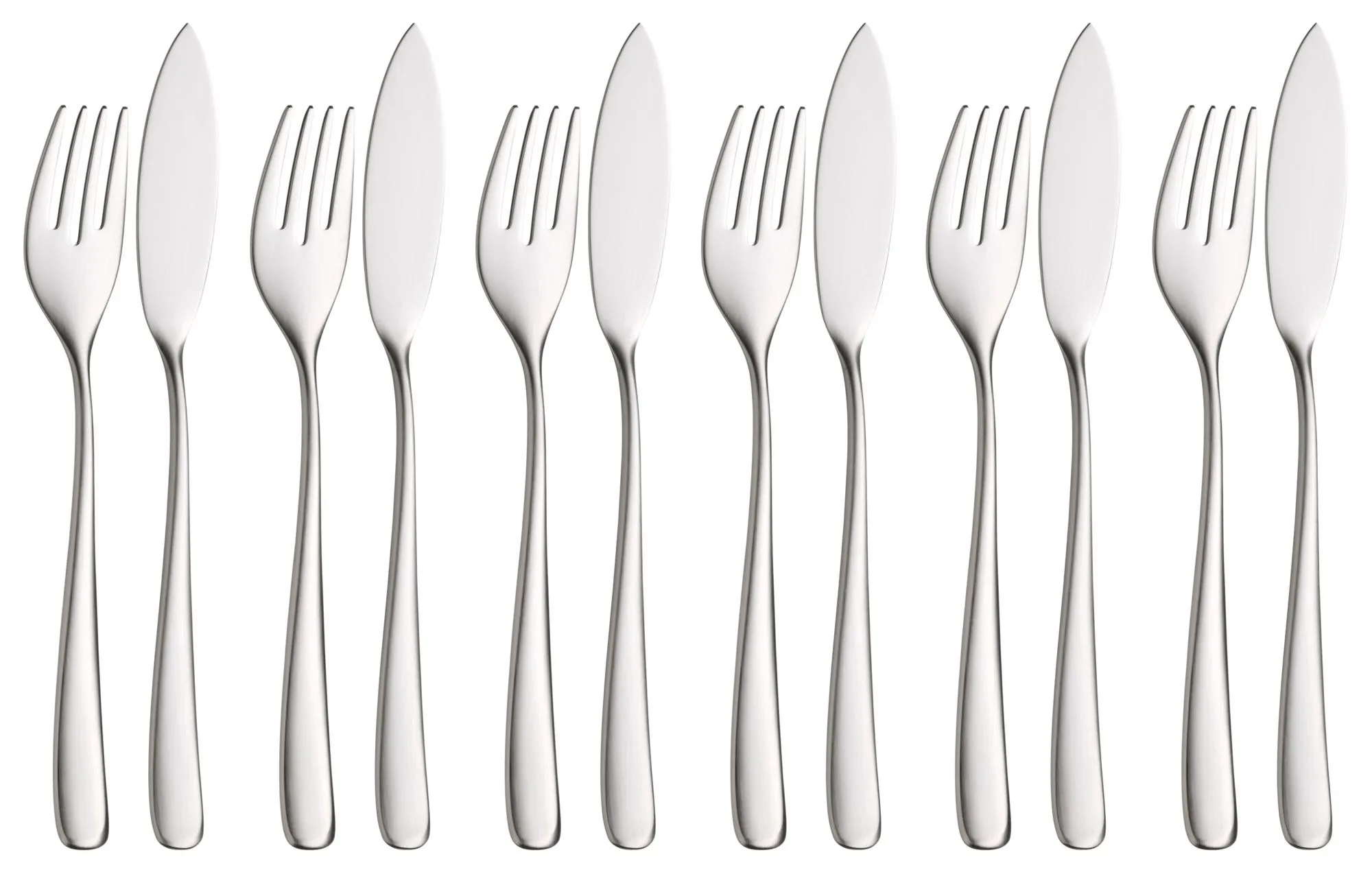 Vision Fischbesteck-Set, 12-teilig, Cromargan protect®