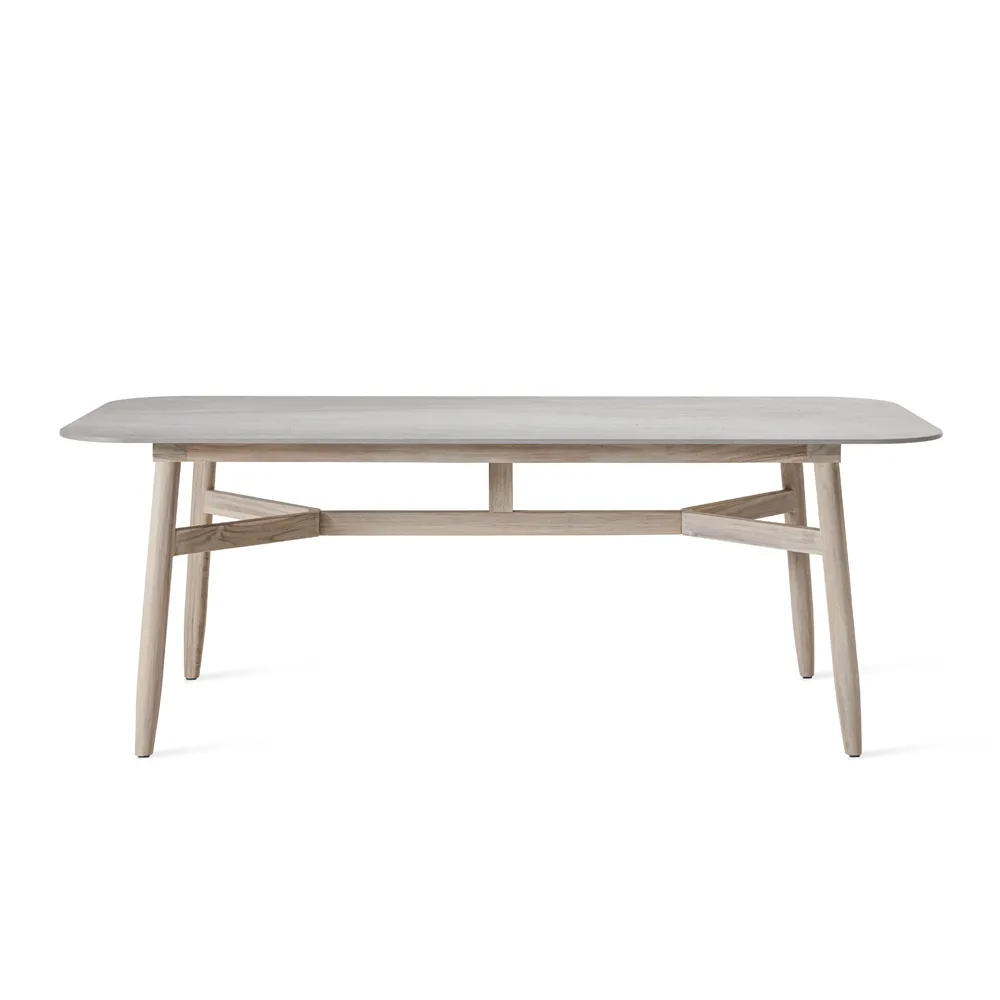 VINCENT SHEPPARD Outdoor-Esstisch "David" Teak & Keramik