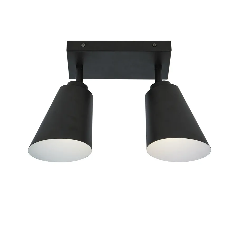 Deckenleuchte - 2-flammig "Brine" Metall