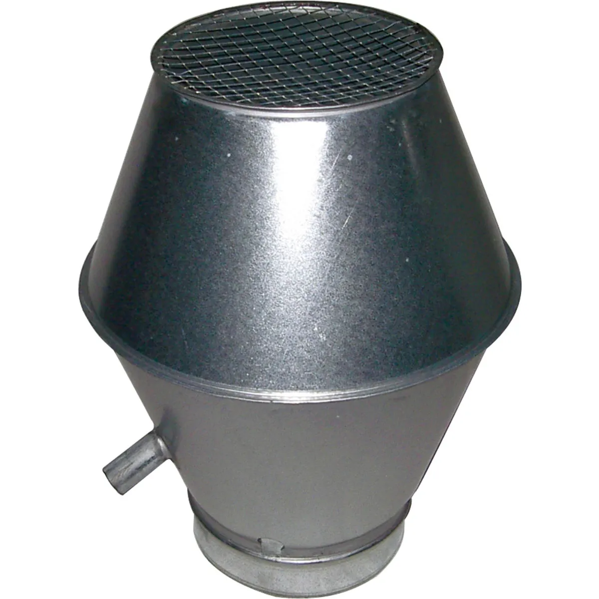 Deflektorhaube mit Ablauf für 315er Rohre