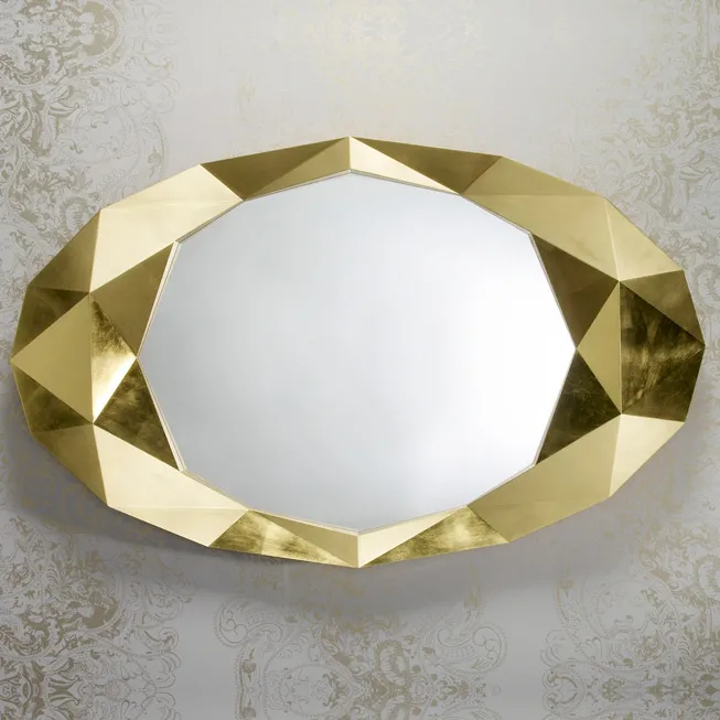 Wandspiegel Precious Silver und Precious Gold von Deknudt Mirrors