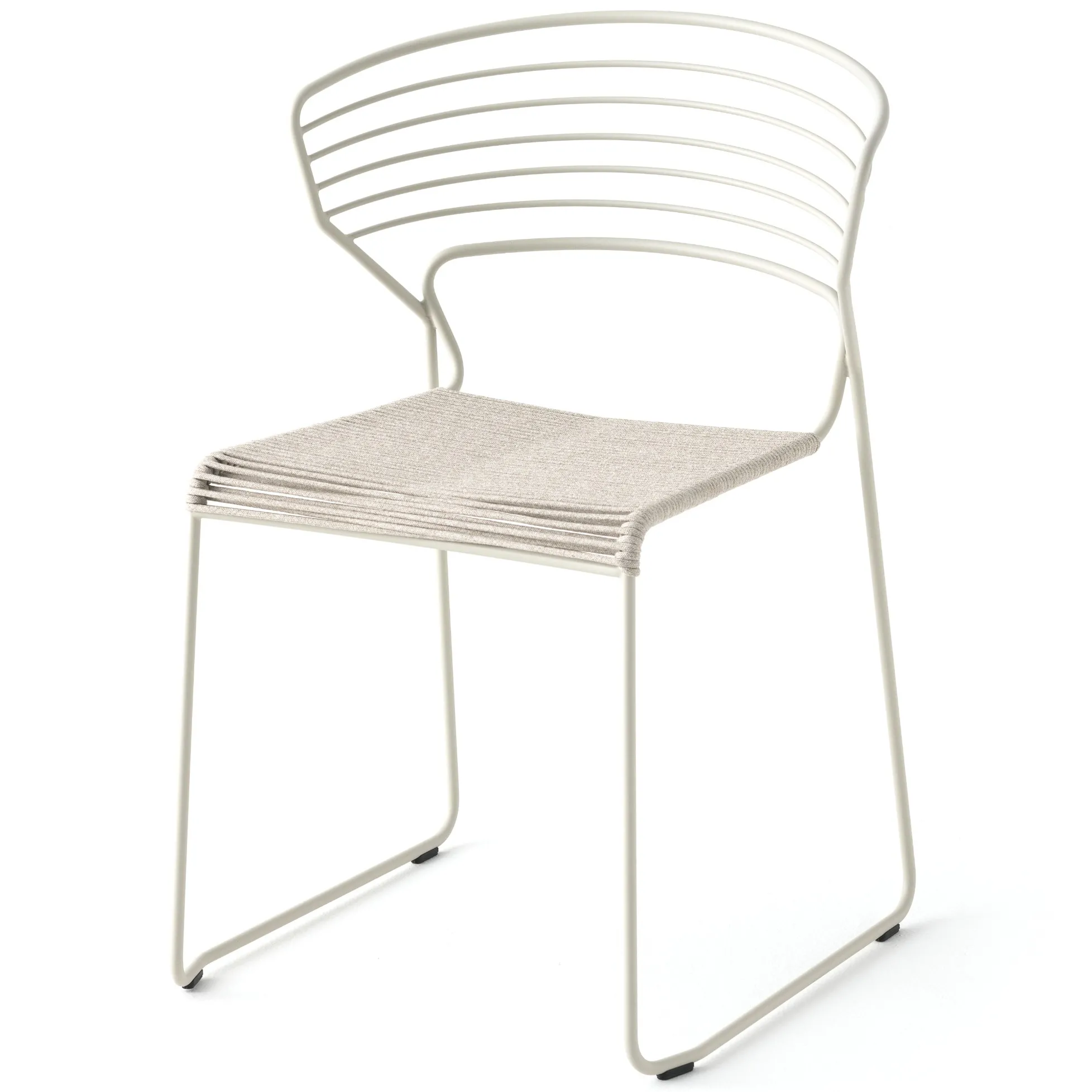 Stuhl Koki Wire Corda 558 von Desalto