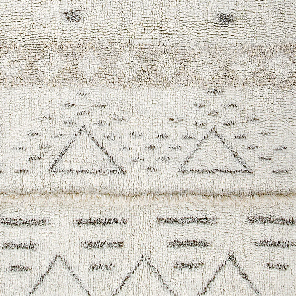 Lorena Canals Wollteppich - waschbar "Lakota" handgewebt beige