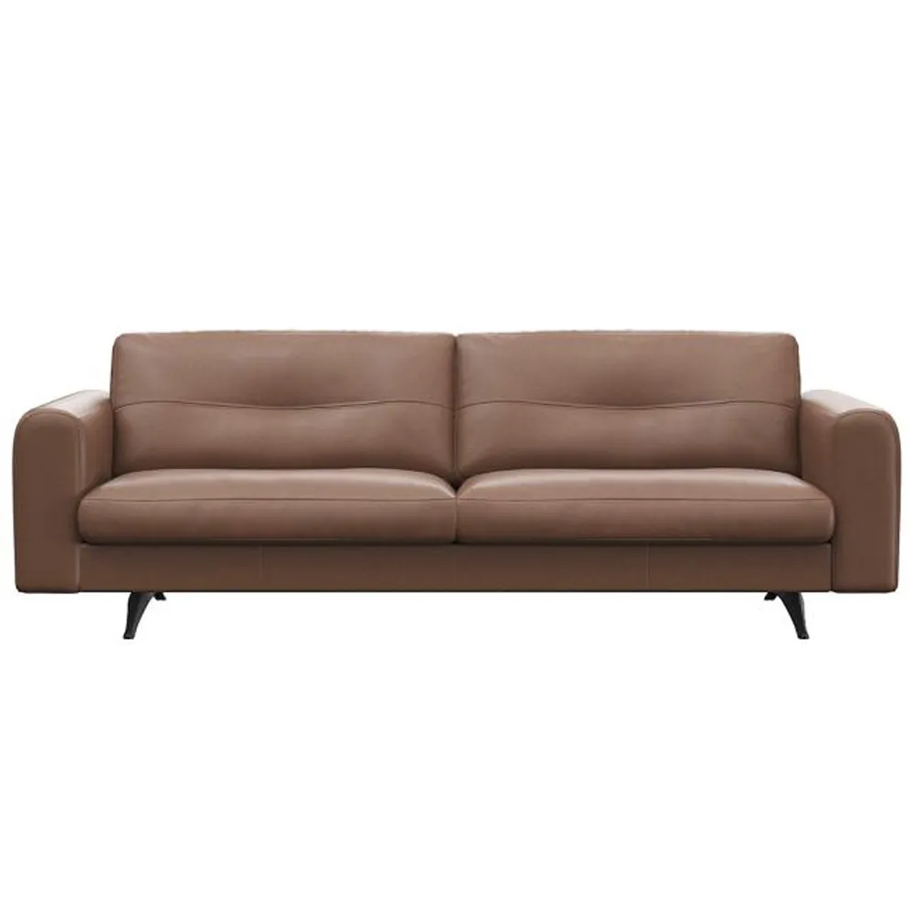 Ledersofa "Glam" 3-Sitzer