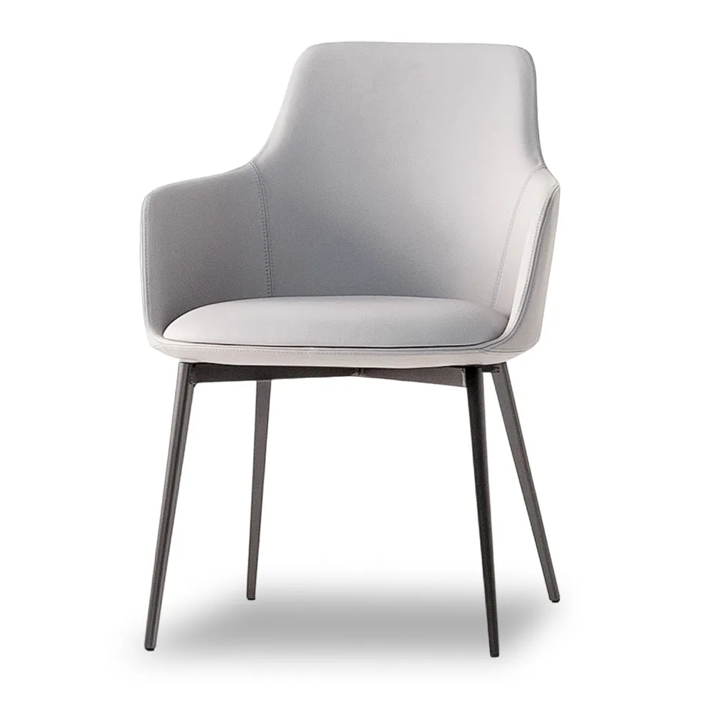 Armlehnstuhl "Isabell" weiß