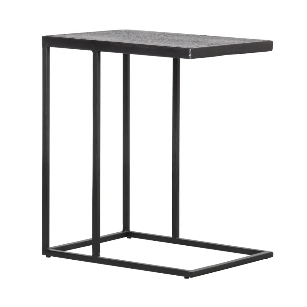 Beistelltisch - U-Form "Fobia" Metall schwarz