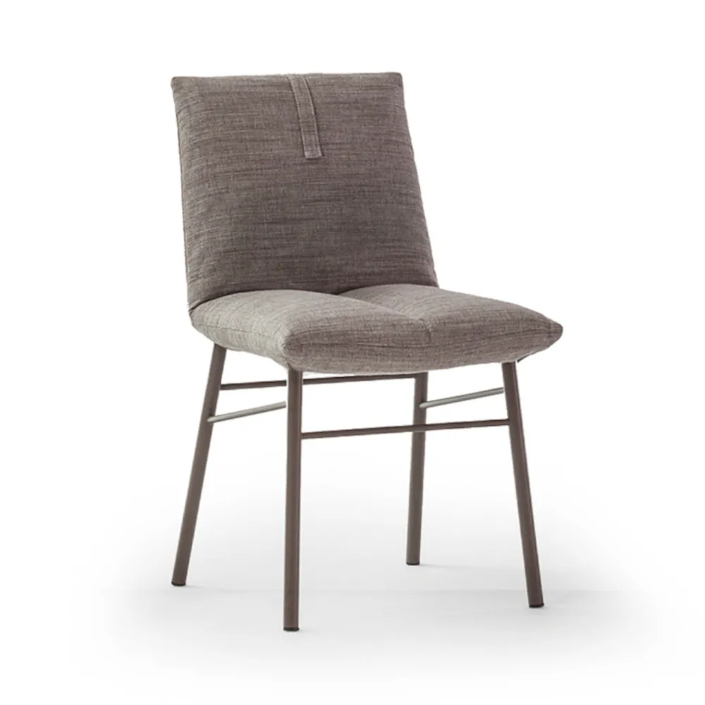 Polsterstuhl "Phil" taupe