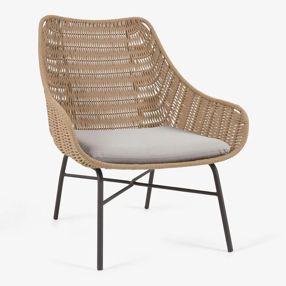 Gartensessel "Abidah" handgeflochten