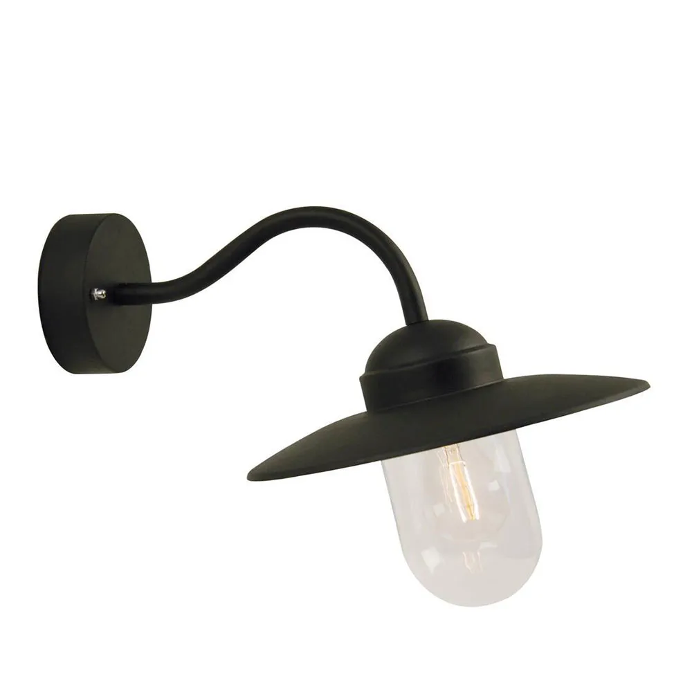 Klassische Außenwandleuchte "Luxey" Stahl