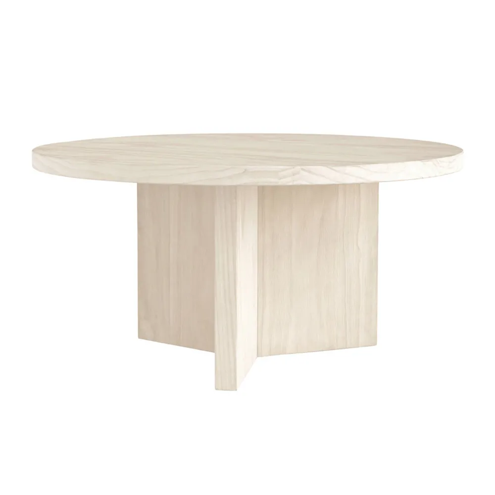 Tine K home Esstisch - rund "Chunky" Kiefer