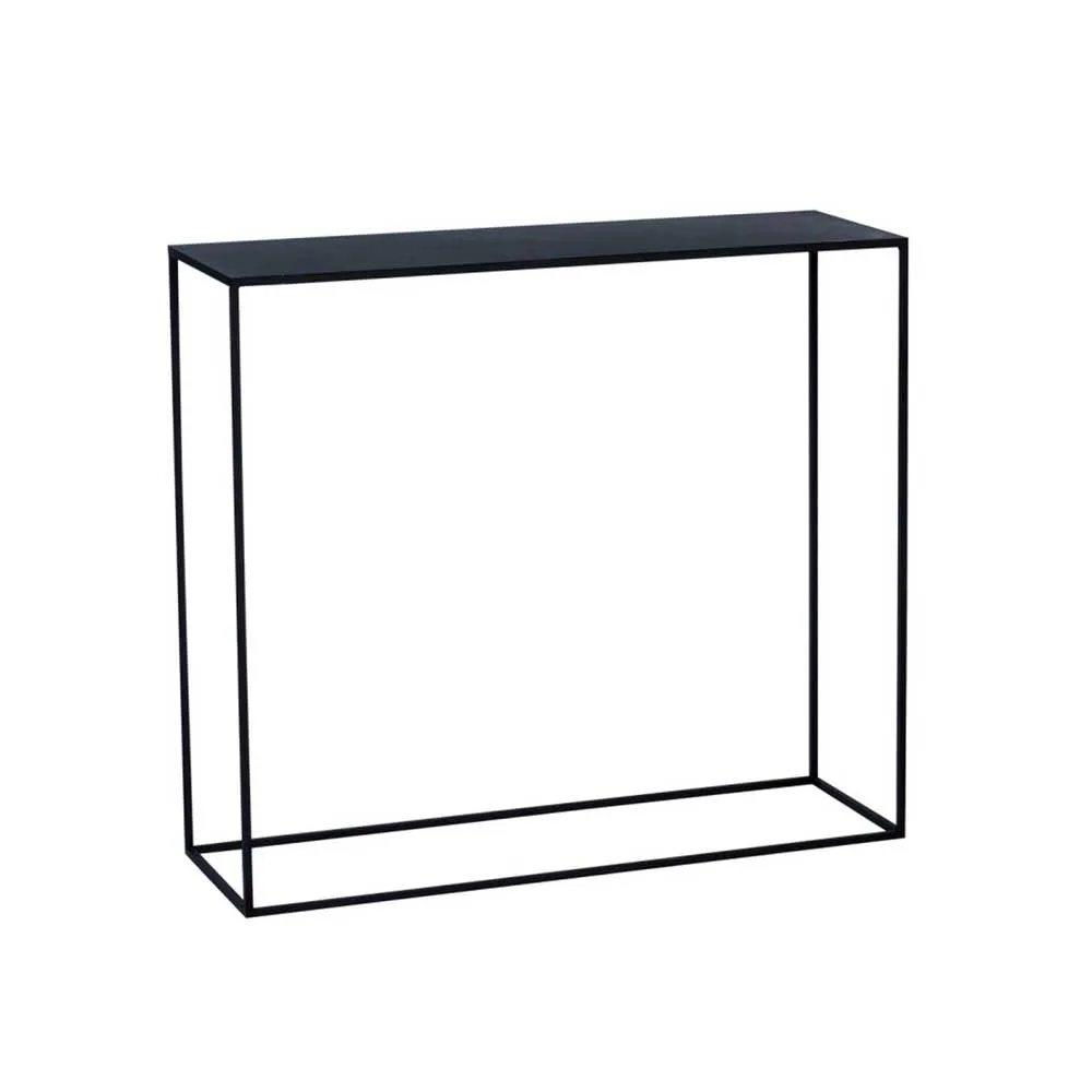 Konsolentisch "Lili" Metall schwarzbraun