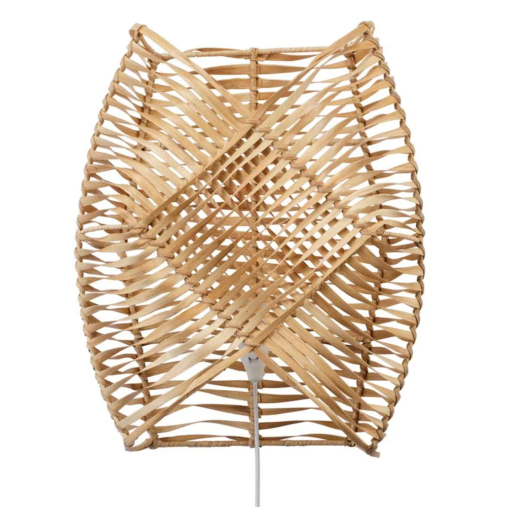 Wandleuchte "Zoe" Rattan