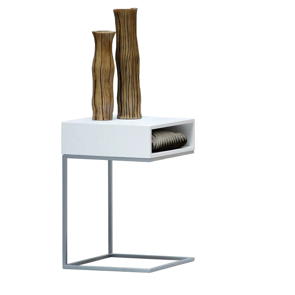 jan kurtz Beistelltisch "Dina" weiß