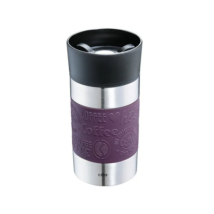 Küchenprofi Cilio Isoliertrinkbecher Viaggio lila