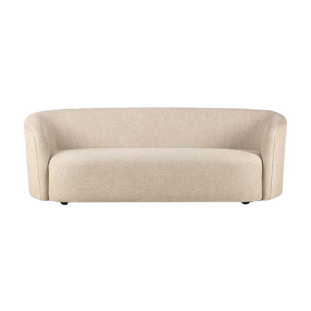 Ethnicraft Rundes Sofa "Ellipse" 2-Sitzer