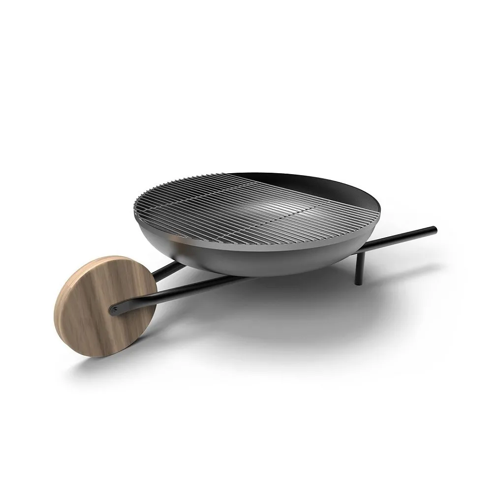 Feuerschale mit Grill "Bardo" Metall